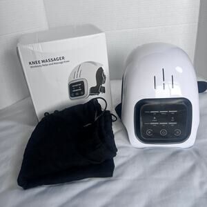 Knee Massager Heat Vibration Infrared Laser Therapy Knee Pain Relief Open Box